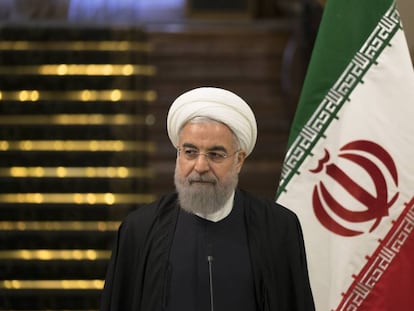 El presidente iraní Hasan Rohaní, en marzo pasado en Teherán.