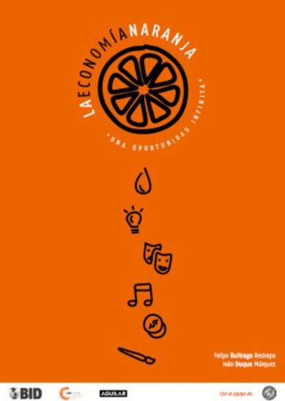 Portada del libro, 'Economía Naranja: una oportunidad infinita'.