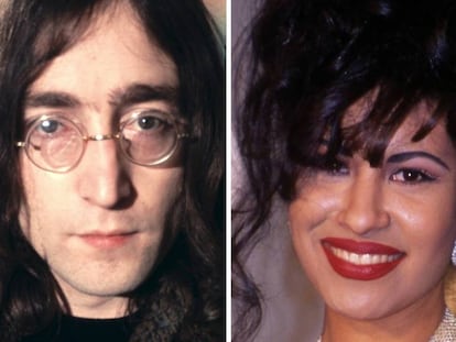 John Lennon y Selena Quintanilla. 