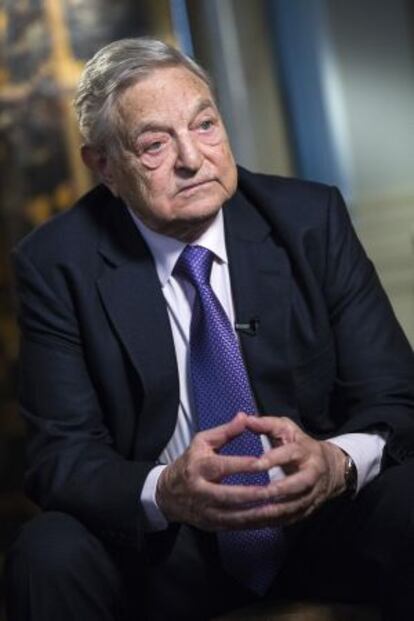 Soros, en una reciente entrevista con Bloomberg Televisi&oacute;n en Londres.