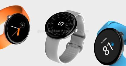 Renders del futuro smartwatch Pixel.