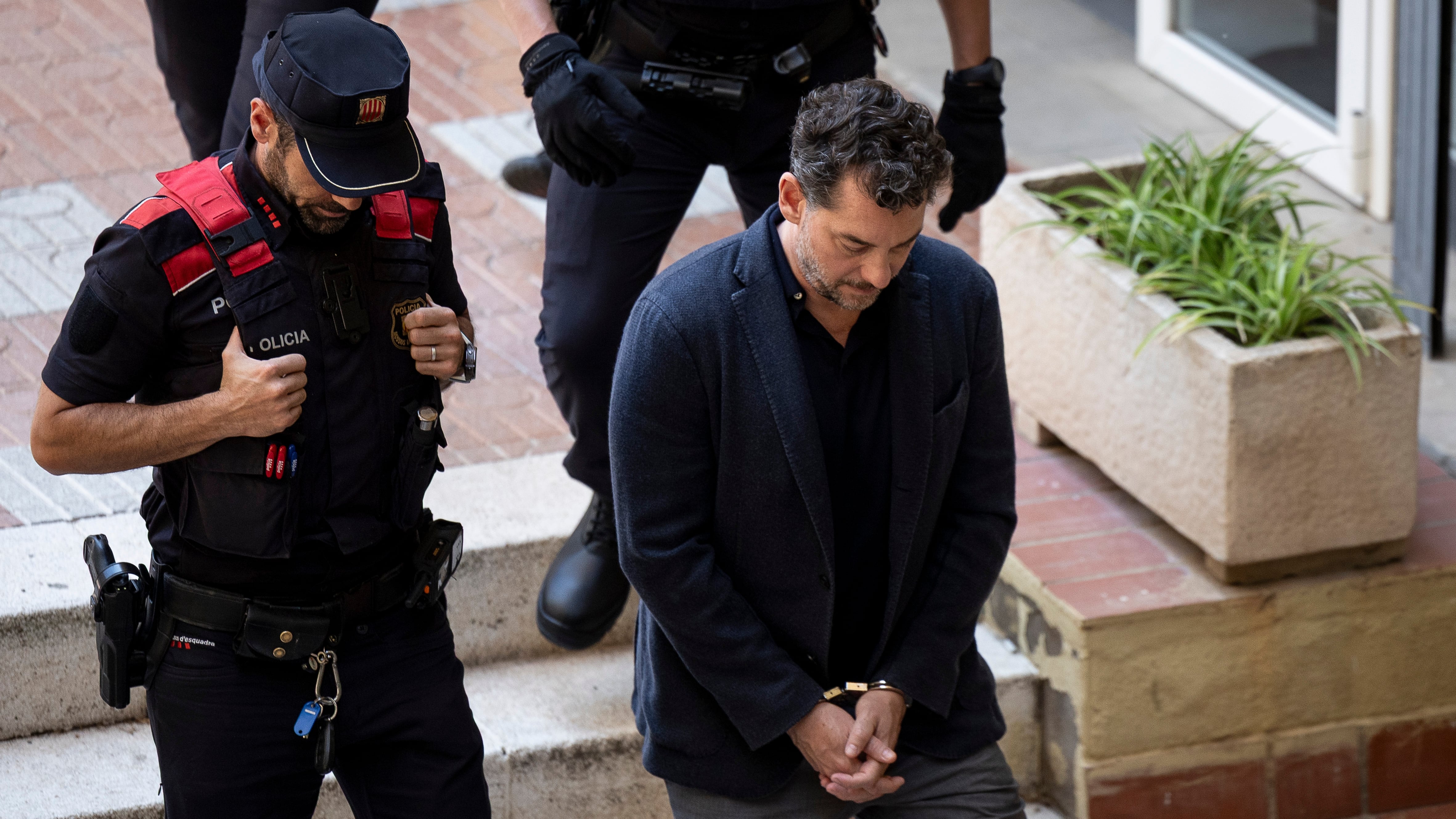 Jonathan Andic, en el momento de su detención, el pasado martes.