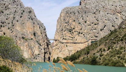 Vista del desfiladero de los Gaitanes.