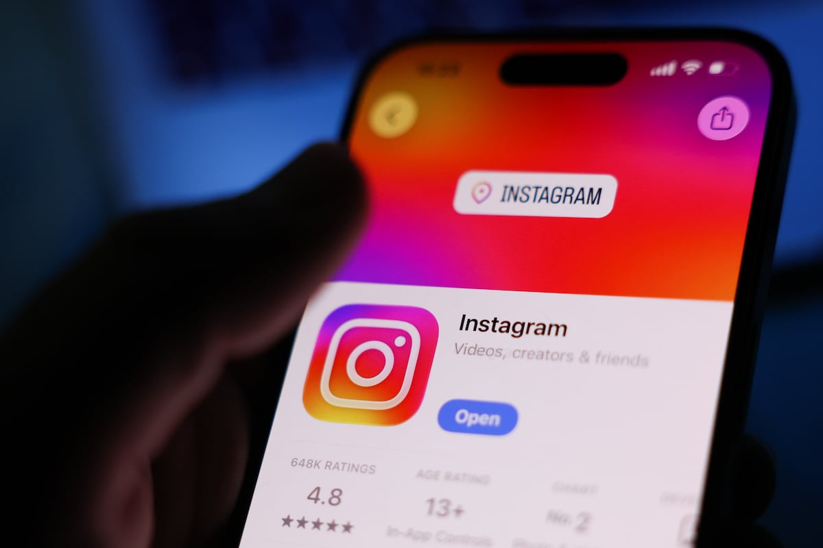 caída instagram