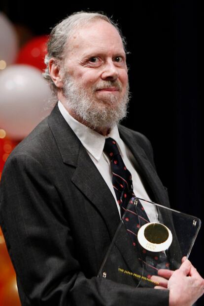 Dennis Ritchie, en un acto el pasado mes de marzo.