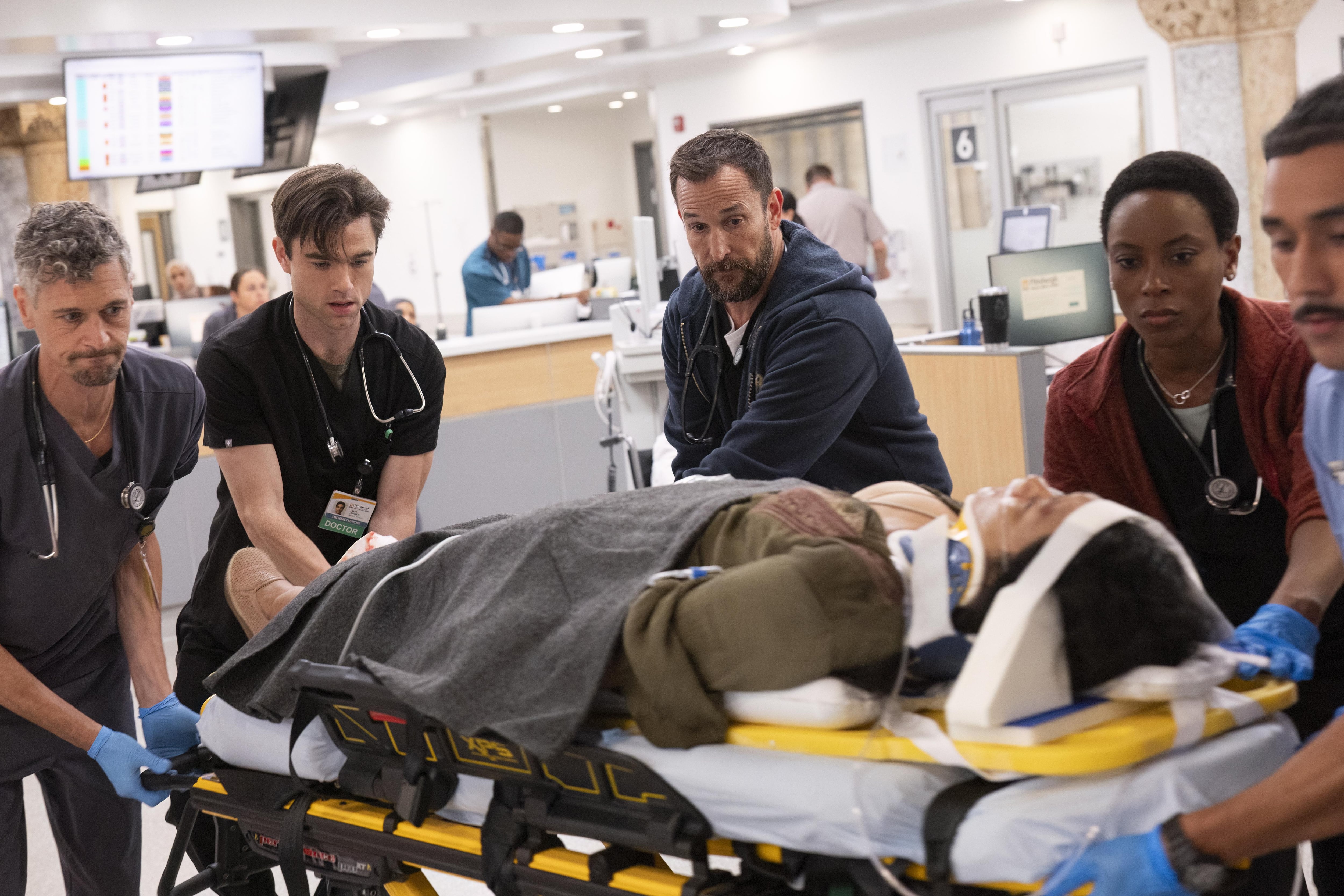 Fotograma de la serie 'The Pitt'.