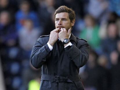 Villas-Boas, durante el partido perdido el s&aacute;bado ante el West Bromwich.