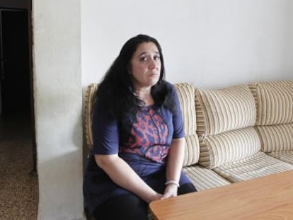 Ruth Muñoz, en su casa de Sevilla.