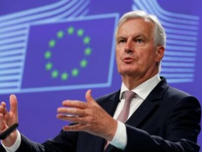 El negociador europeo del Brexit, Michel Barnier, urge a Londres a presentar propuestas sobre la factura