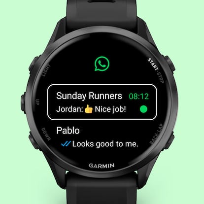 Reloj Garmin con WhatsApp