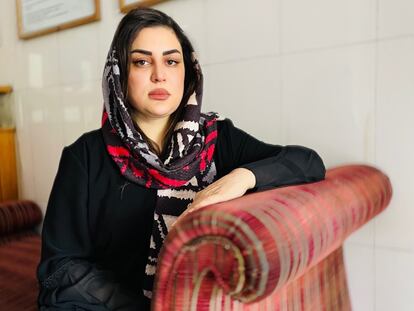 Sonita Zewari, de 30 años, es una activista feminista de Afganistán.