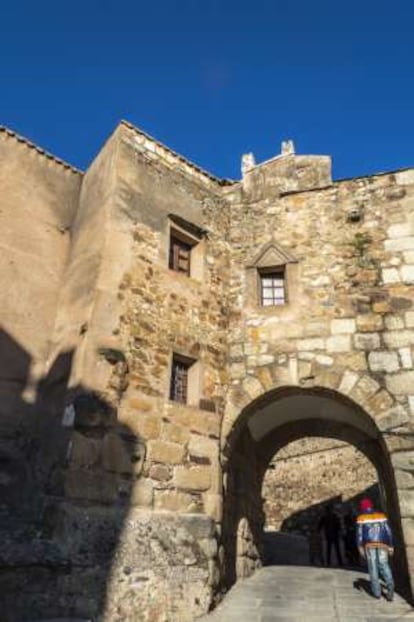 La Puerta del Río, en Cáceres.