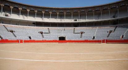 La plaça de toros Monumental.