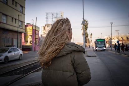 Sol observa el centro de Ciudad Jurez, en Chihuahua, el 18 de enero de 2025.