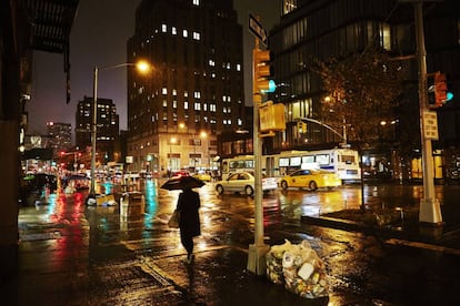 Noche en Nueva York.