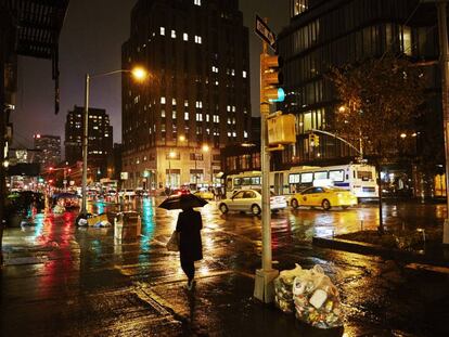 Noche en Nueva York.