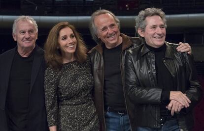 Víctor Manuel, Ana Belén, Serrat y Miguel Rios en México.