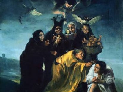 La bruixeria, respresentada per Goya.