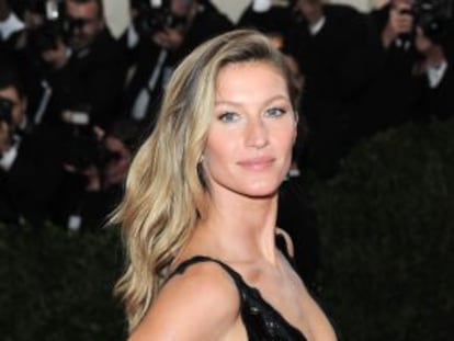 Gisele Bündchen, no 'Met Gala' em Nova York no início do mês.