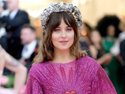 Dakota Johnson, en la gala del Met de Nueva York, el 6 de mayo de 2019.