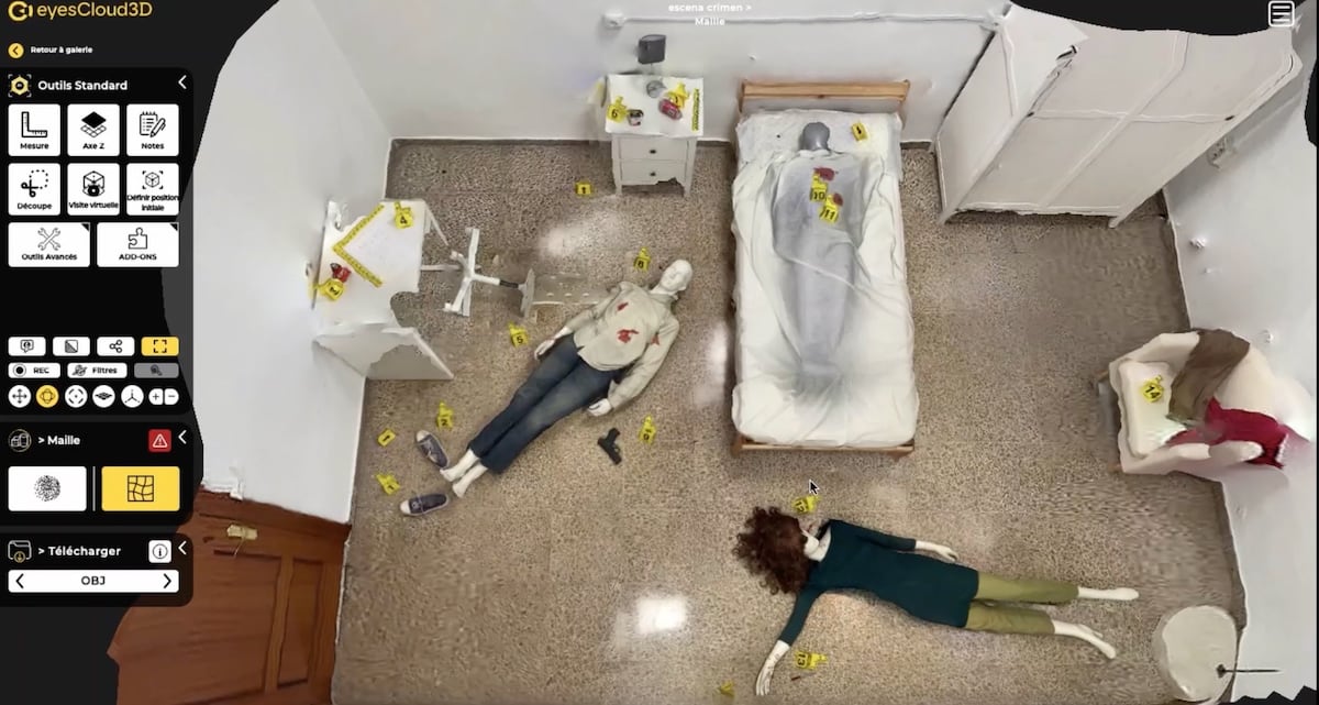 Cómo de un grupo de topógrafos nació un programa policial que permite meterse en la escena del crimen en 3D
