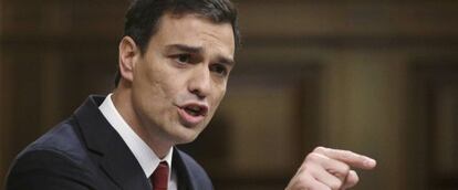 El secretario general del PSOE, Pedro Sánchez.