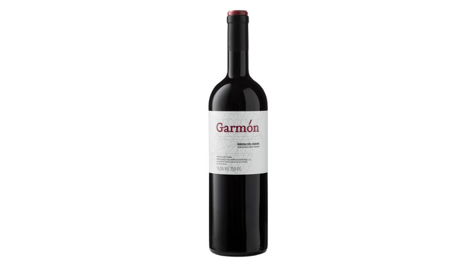 Vista del vino tinto Garmón 2021.