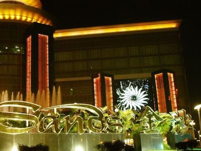 Uno de los casinos m&aacute;s emblem&aacute;ticos de la ciudad china de Macao.