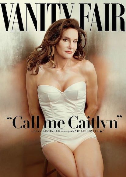 Bruce Jenner na capa da 'Vanity Fair'. É a primeira vez que aparece como mulher. Seu nome agora é: Caitlyn.