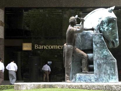 Una sucursal del BBVA Bancomer en México.