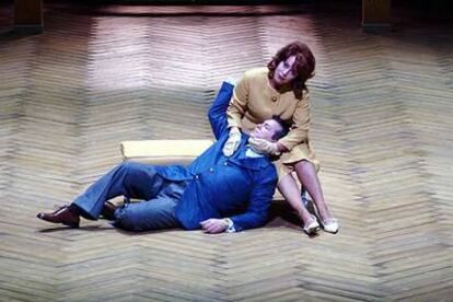 Nina Stemme y Robert Dean Smith, en el <i>Tristán</i> de Bayreuth.