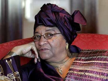 La presidente de Liberia, Ellen Johnson-Sirleaf.