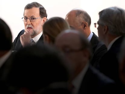 El Presidente del Gobierno, Mariano Rajoy en el Foro ABC.