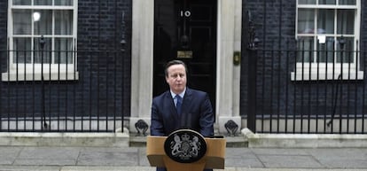 El primer ministro de Reino Unido, David Cameron.