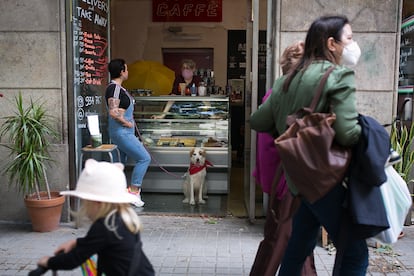 El restaurante Eroica Caffe Barcelona, desde el inicio del confinamiento trabaja con pedidos a domicilio y ahora también para llevar.