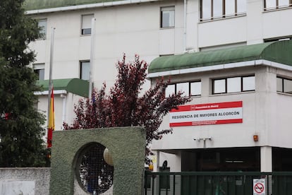 Edificio de la Residencia de Mayores de Alcorcón.