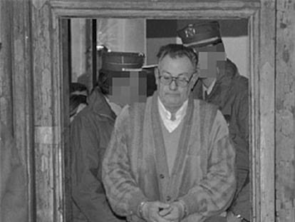 José Parejo, padre del detenido, tras ser condenado en 1998 por quemar viva a su mujer, Ana Orantes.