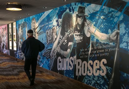 Mural de Guns N'Roses en Las Vegas en 2015.