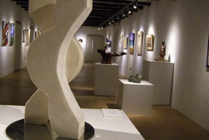 Imagen de la exposición dedicada a Estellés en Benicarló.