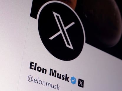 Elon Musk Twitter account is seen in this illustration taken, July 24, 2023.