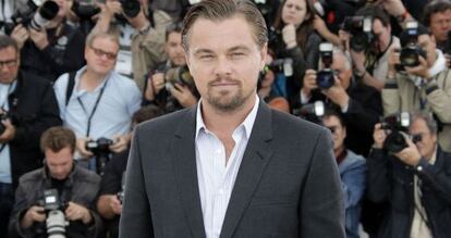Leonardo DiCaprio, en Cannes.