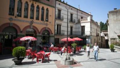 La barra de Roland, a la plaça principal.