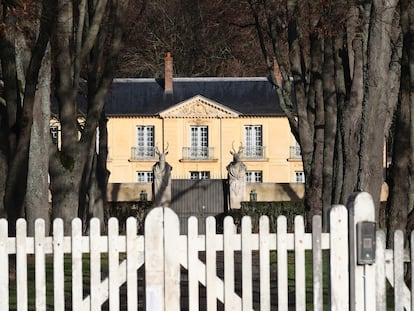 La Lanterne, residencia de Versalles donde Emmanuel Macron está confinado tras contagiarse de covid-19.