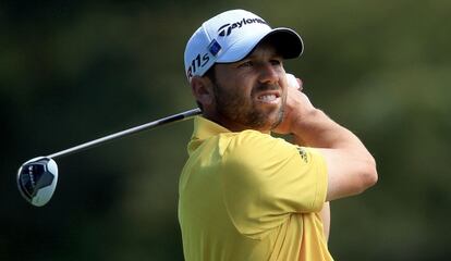 Sergio García, este viernes en Augusta en su segundo golpe.