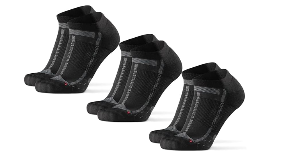 Calcetines cortos para hombre de ‘running’ (tres unidades).