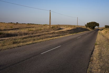 Tramo de la Estrada Nacional.