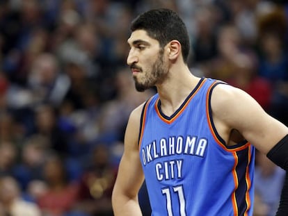 Enes Kanter, jugador de Oklahoma City.