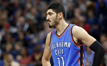 Enes Kanter, jugador de Oklahoma City.