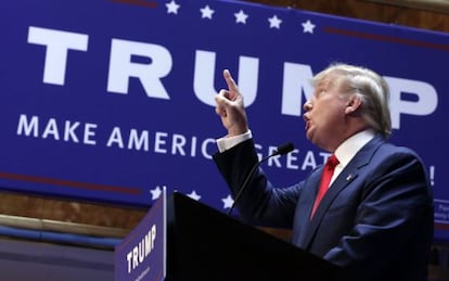 Donald Trump announced his candidacy for president on Tuesday.