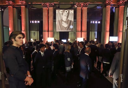 Fiesta de lanzamiento de la revista ICON de EL PAÍS, en el Círculo de Bellas Artes de Madrid. 'ICON' nace apoyada por una campaña de lanzamiento que protagonizan los actores Andrés Velencoso, Pablo Rivero, Eduard Fernández, Paco León y Carles Francino. 

